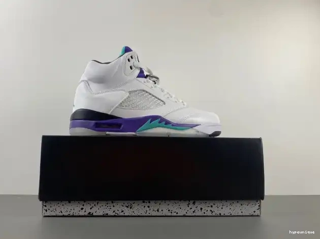 HYPE (2013) 136027-108 Grape 5 Air Jordan Retro 0421